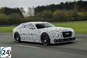 Jaguar comienza las pruebas del prototipo de su nuevo GT eléctrico.