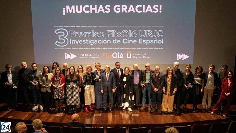 Premios a la Investigación del Cine Español: Homenajes a 'Cine de Barrio', Manuel Gutiérrez Aragón y 'El Cine en La SER'