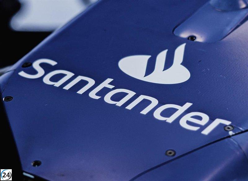 Santander se une a Williams como patrocinador en la F1 desde 2025.