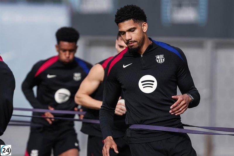Ronald Araujo se recupera y regresa a la lista del Barça.