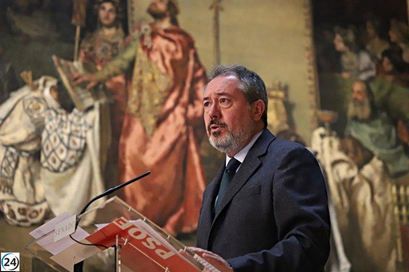 Espadas reconoce su conocimiento sobre las negociaciones de la moción de censura en Jaén, pero ignora su contenido.