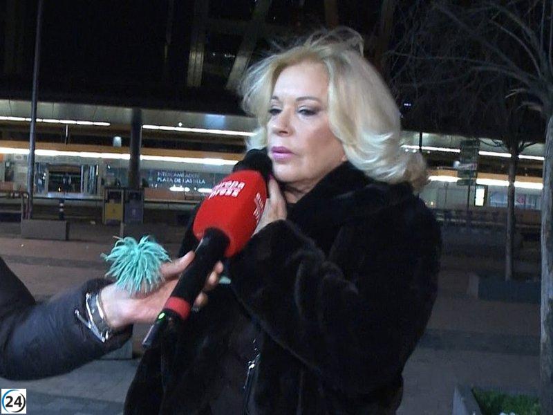 Bárbara Rey expresa su tranquilidad tras dialogar con su hijo: