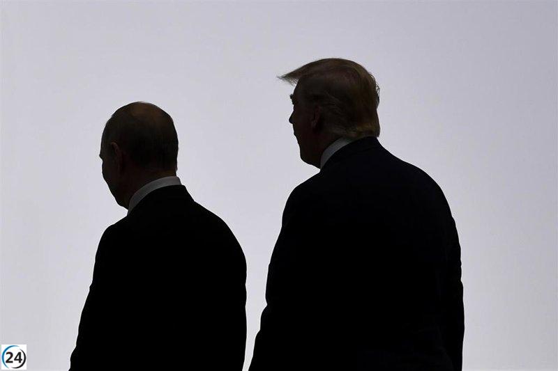 Trump considera sanciones a Rusia si Putin no accede a un alto el fuego en Ucrania.