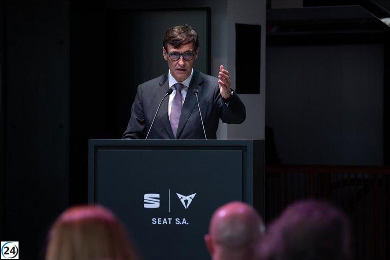 Illa sostiene que Cataluña aspira a liderar la reindustrialización en España.