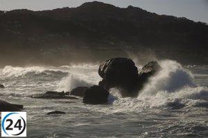 AEMET advierte: Un nuevo temporal traerá viento, olas y nieve este miércoles tras la partida de 'Herminia'.