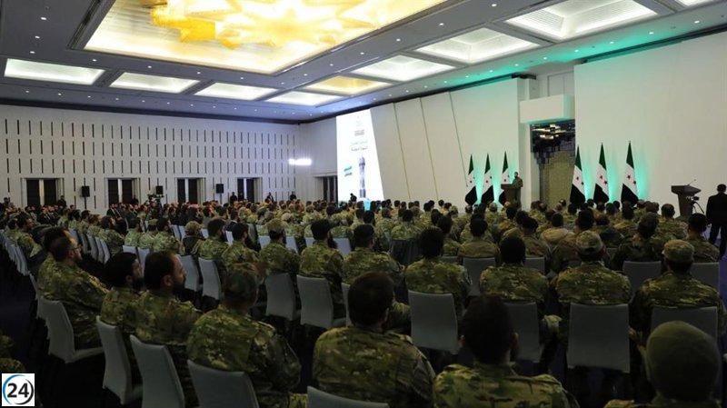 Al Shara promete un gobierno de transición 