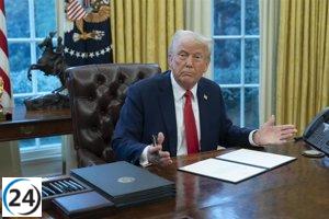 Trump critica el tamaño de Israel y expresa su desacuerdo.