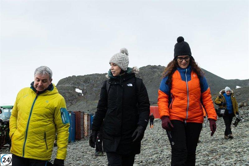 Morant y tres científicas antárticas inspiran a jóvenes: 