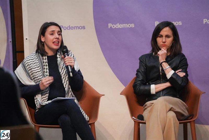 Podemos alerta a Sánchez sobre su oposición a la ley PSOE-Junts, equiparando sus votos a los de la derecha extremista.