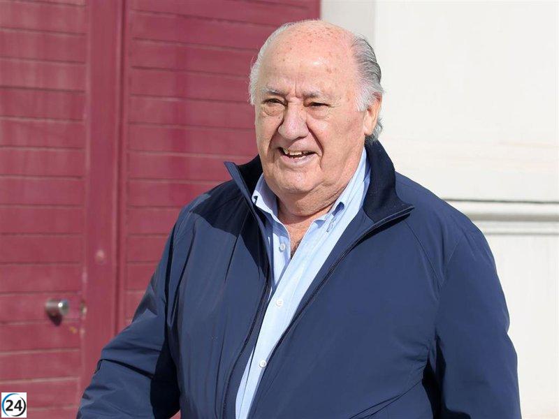 Amancio Ortega obtendrá 3.104 millones en dividendos de Inditex, con un incremento del 9%.