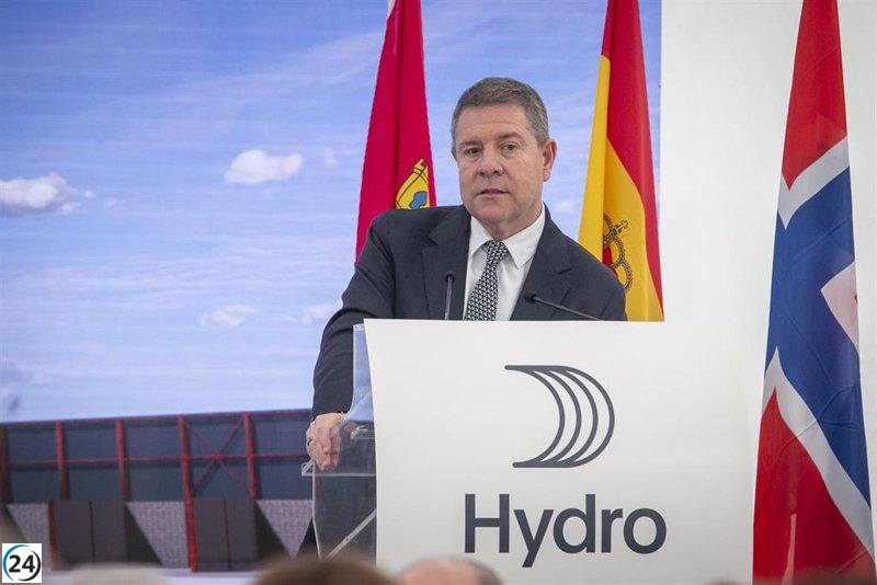 Hydro da luz verde a una planta de reciclaje de aluminio de 180 millones en Torija, Guadalajara.