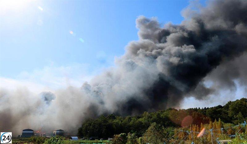 Corea del Sur emite alerta nacional ante la tragedia de cuatro fallecidos por incendios devastadores.