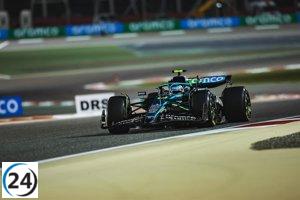 Fernando Alonso revela que su volante no se alineaba correctamente con la columna de dirección.