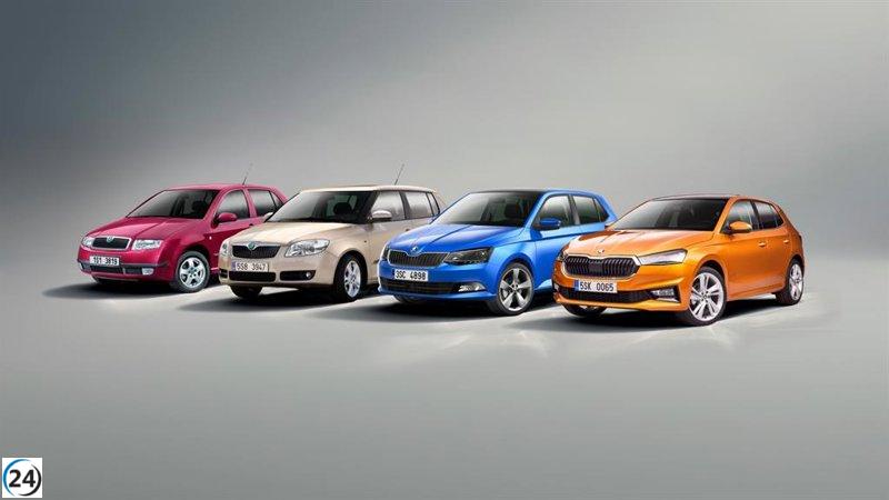 Skoda Fabia supera los cinco millones de unidades vendidas desde su lanzamiento en 1999.