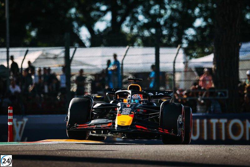 Verstappen impulsa la carrera por el título en Imola; Sainz y Alonso finalizan en los puestos ocho y once.