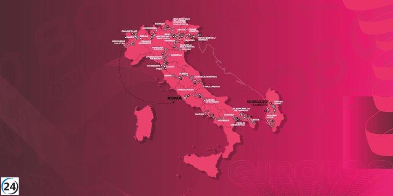 La crono de Pisa y el paso por Asiago destacan en la semana suave del Giro.