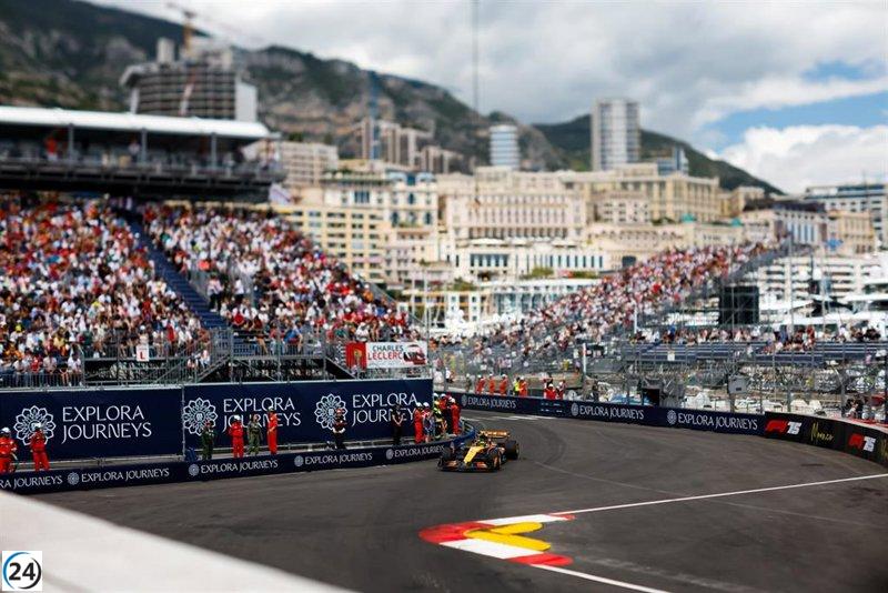 Norris quita la ventaja a Leclerc en su territorio; Alonso inicia desde la séptima posición.