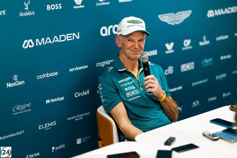 Newey advierte: “Para fichar a Verstappen, Aston Martin necesita un auto competitivo”.