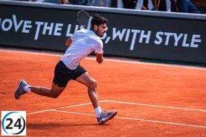 Alcaraz arranca con fuerza su camino hacia la defensa del título en Roland Garros.