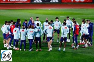La selección española inicia su preparativo para la 'F4' de la Liga de Naciones este sábado.