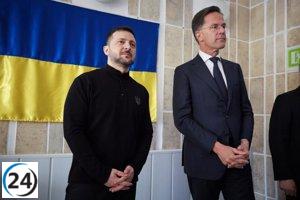 Rutte abre las puertas de la OTAN a Ucrania, pero guarda silencio sobre un encuentro con Zelenski.