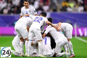 Uzbekistán y Jordania logran su primer pase a la Copa del Mundo masculina.