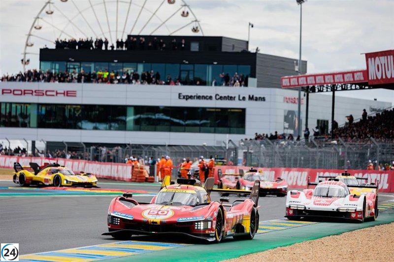 Molina y Ferrari buscan defender su corona en las 24 Horas de Le Mans.
