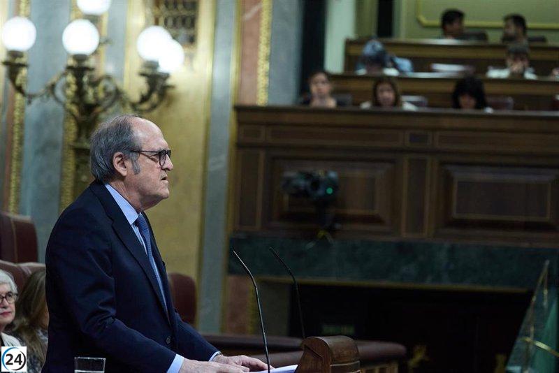 Gabilondo afirma que el Defensor del Pueblo no actúa como juez ni supervisa al Gobierno.