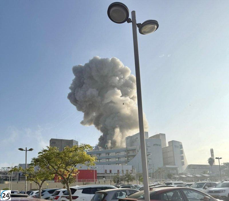 Netanyahu advierte que Teherán enfrentará severas consecuencias tras el ataque al hospital en Israel.