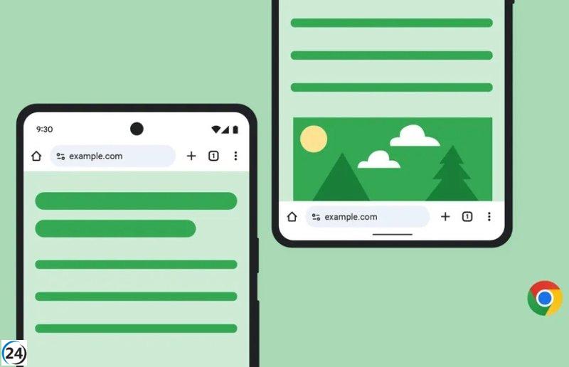 Chrome en Android introduce la opción de anclar la barra de búsqueda en la parte inferior.