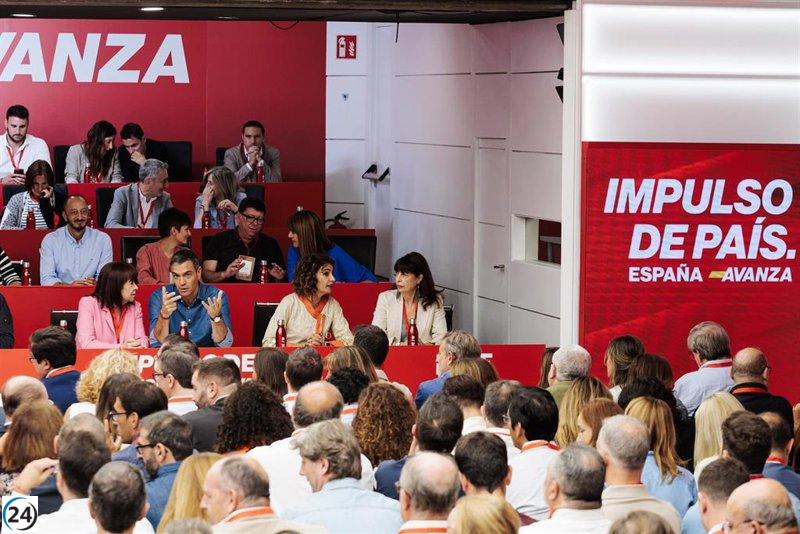 El PSOE organiza un evento femenino en Ferraz antes del Comité Federal para designar al sucesor de Cerdán.