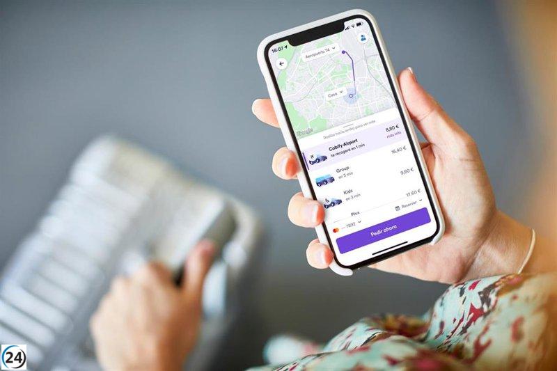 Cabify establecerá estaciones de servicio en los aeropuertos de Madrid y Barcelona.