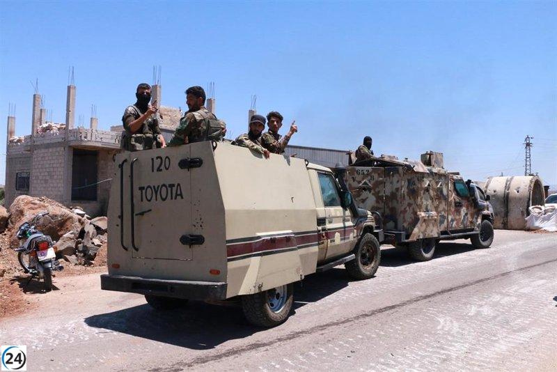 Siria anuncia un cese de hostilidades en Sueida tras tres días de enfrentamientos.