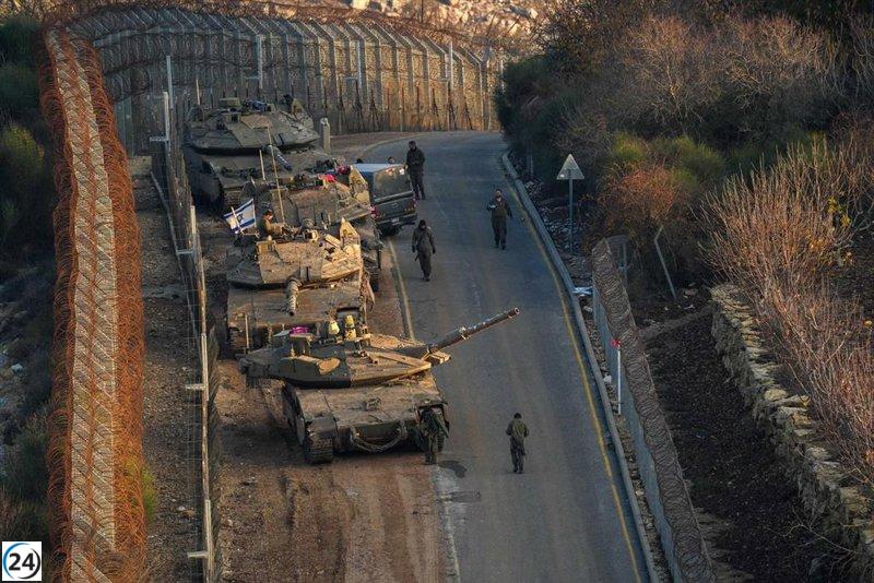 Israel lanza un ataque con drones contra el Ejército sirio en Damasco durante los enfrentamientos en Sueida.