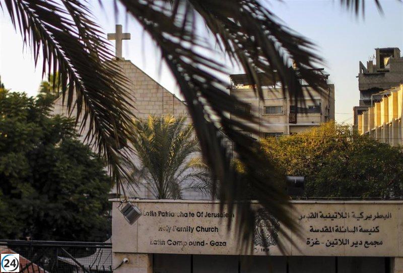 Ataque israelí a la única iglesia católica en Gaza deja dos muertos.