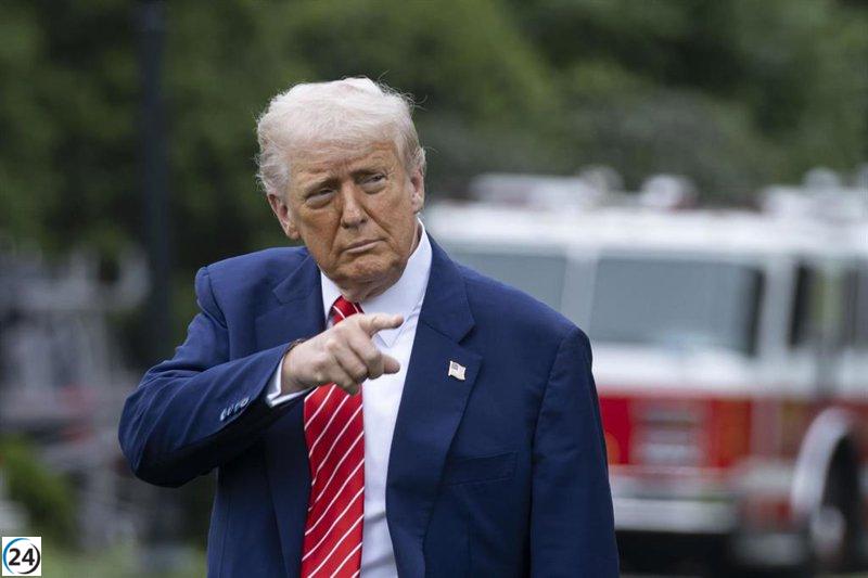 Trump busca establecer un arancel mínimo del 15% al 20% para bienes de la UE, informa FT.