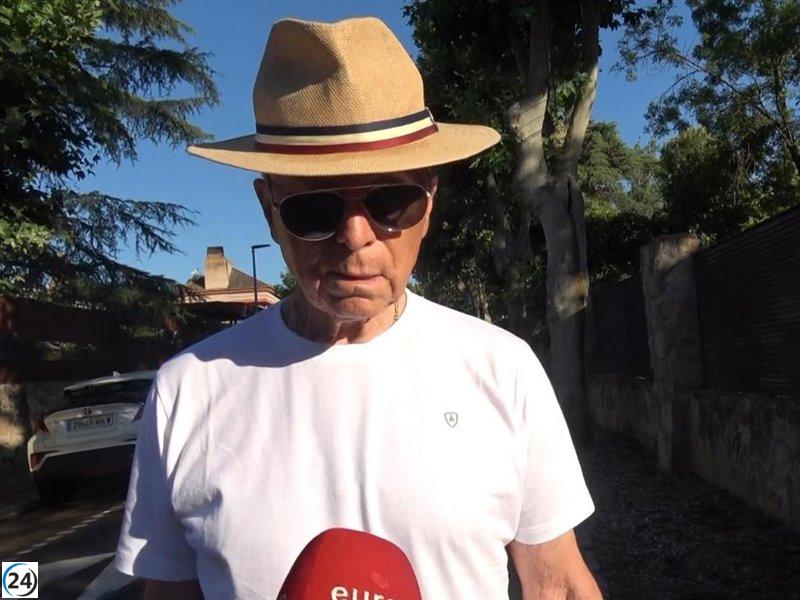Ortega Cano evita a Tamara y mantiene una postura seria ante la controversia.