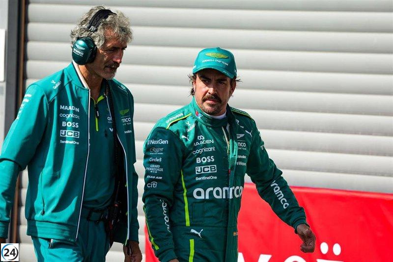 Alonso espera que una estrategia audaz en condiciones de lluvia les traiga fortuna.