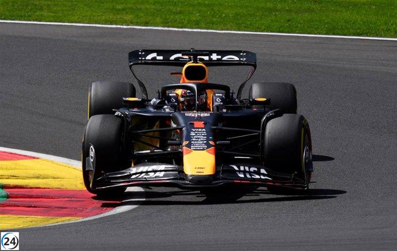 Verstappen triunfa en Spa, superando a los McLaren en la carrera de sprint.