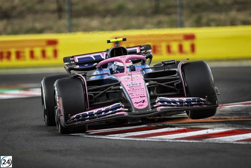 Franco Colapinto tiene un incidente leve durante pruebas de Pirelli en Hungaroring.