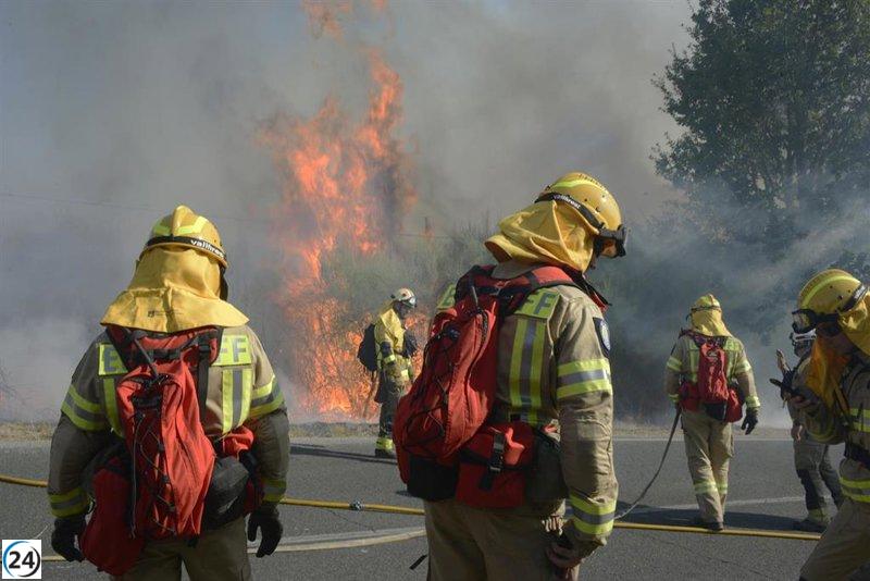 Estado interviene en 19 incendios activos con el apoyo de aviones italianos.