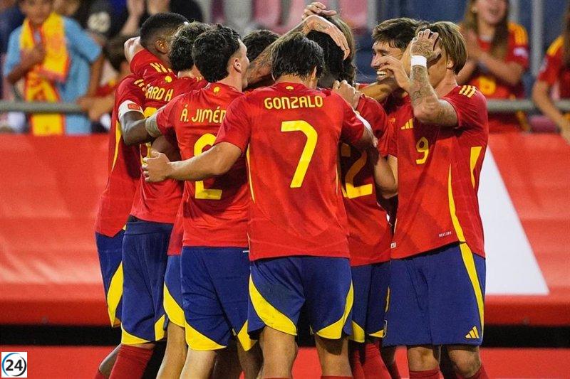 España arranca con victoria sólida ante Chipre en la clasificación para el Europeo sub-21.