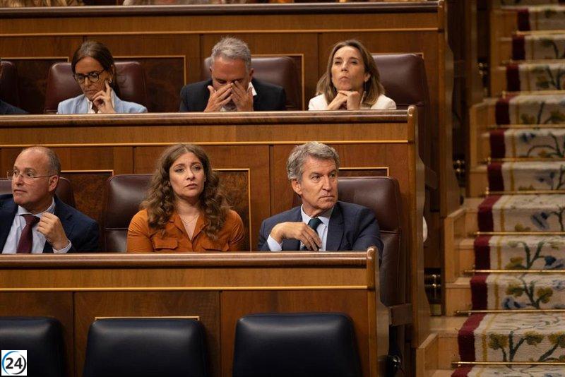 El PP interroga al Gobierno sobre corrupción en el Congreso, coincidiendo con la citación de Begoña Gómez.