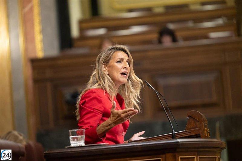 Yolanda Díaz arremete contra el juez Peinado por su caso contra Begoña Gómez: 