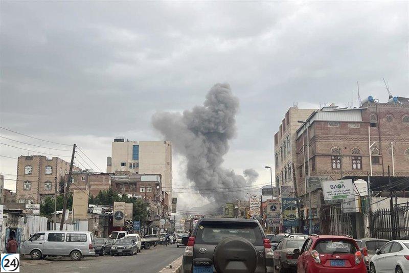 Mueren 46 y hay 165 heridos por ataques aéreos de Israel en Yemen.