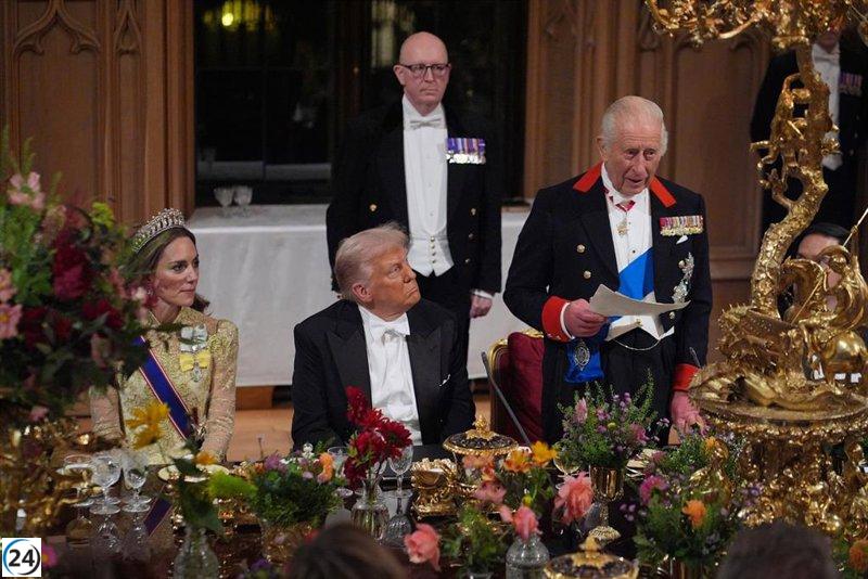 Carlos III destaca la dedicación de Trump en la búsqueda de soluciones a crisis globales.