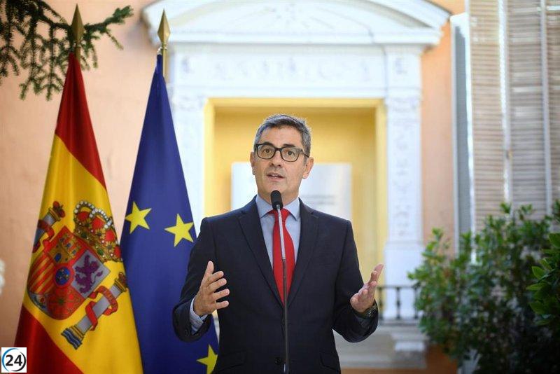 Bolaños insiste en continuar diálogos con Junts para pactar los PGE tras el encuentro Zapatero-Puigdemont.
