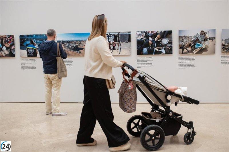 El Thyssen presenta la mirada de 27 fotoperiodistas palestinos sobre la devastación en Gaza.