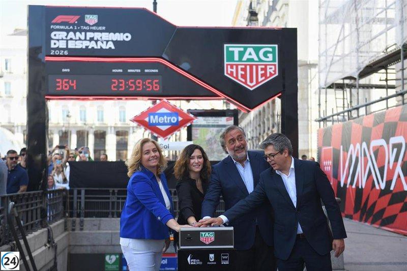 El Gran Premio de España de F1 en Madrid supera los 25 millones de euros en ventas de entradas.