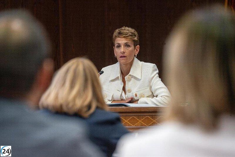 Chivite solicita la presencia de Santos Cerdán en reuniones ministeriales y evadia el tema de Belate.